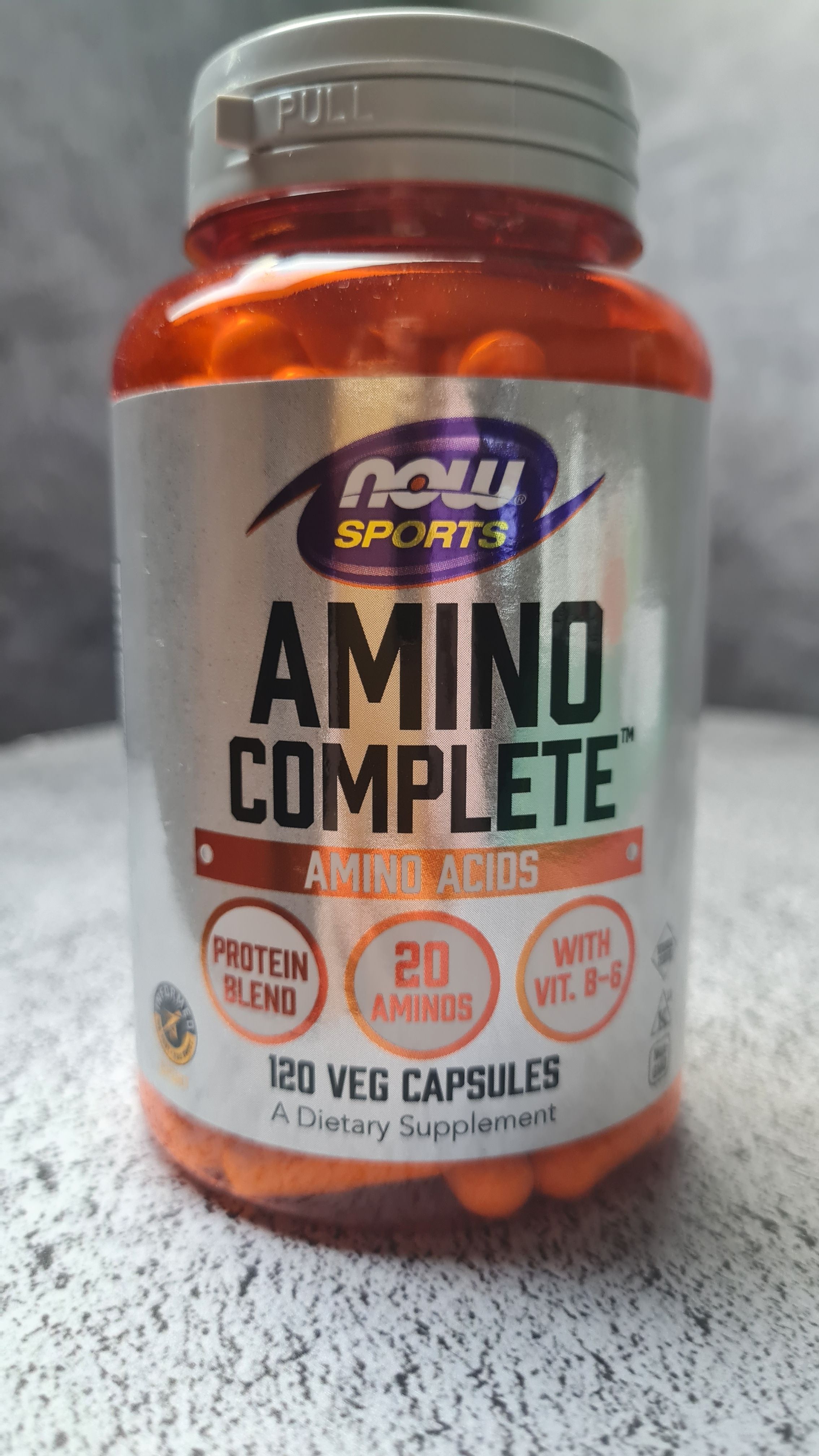 NowFoods,AminoComplete,AminoAcids120VegCapsulesНауфудсАминокислотныйкомплекс120вегетарианскихкапсул