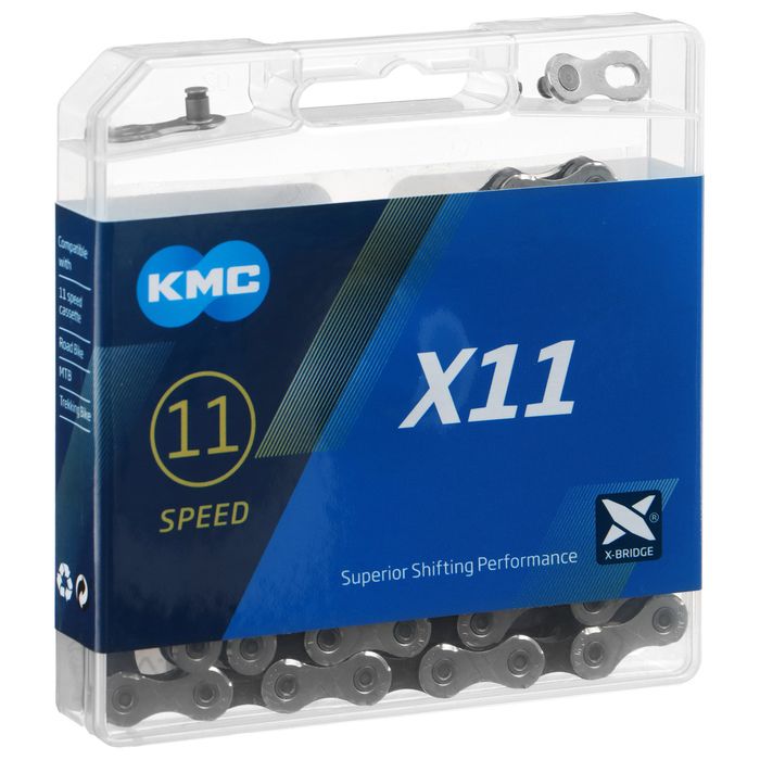 Цепь KMC X11, 11 скоростей, 118 звеньев