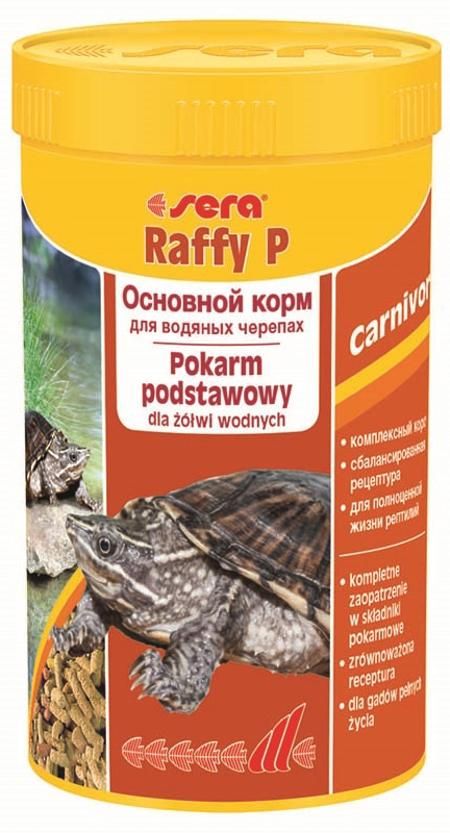 Sera корм для рептилий RAFFY P, 250 мл, 50 г