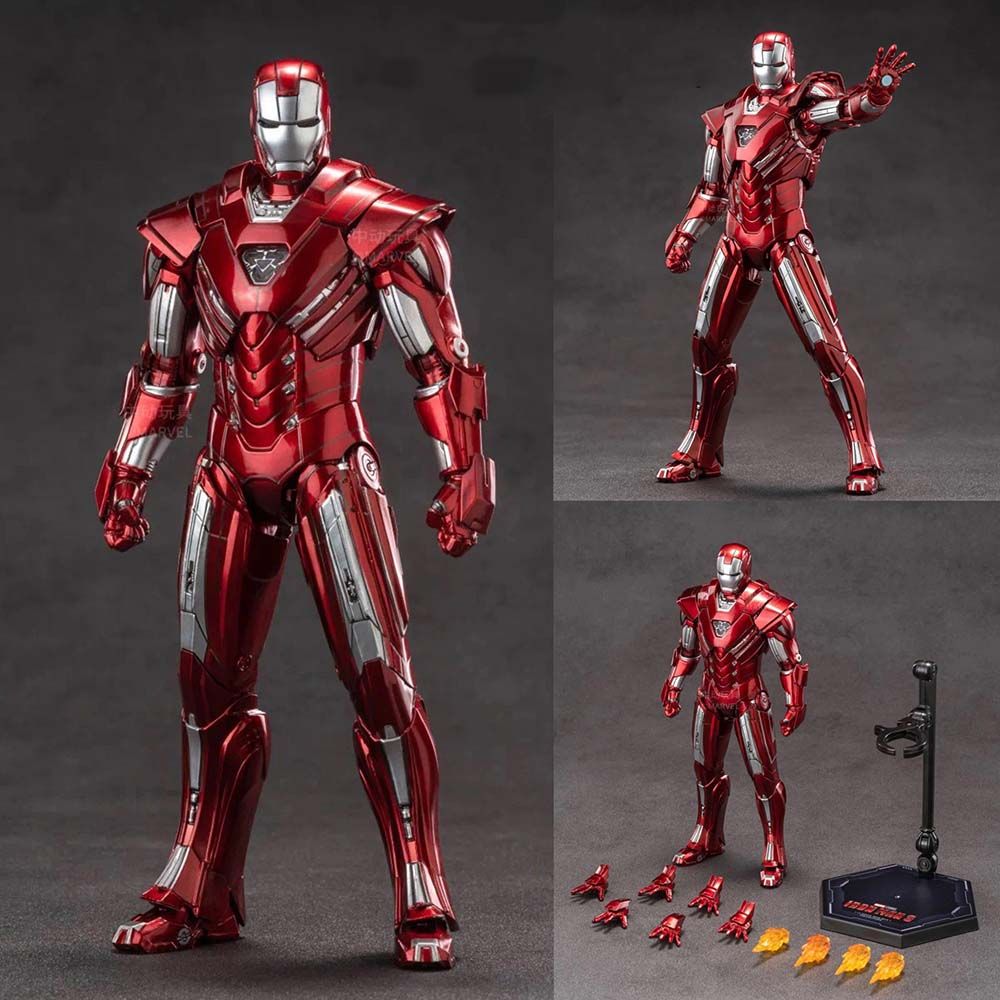 марвел/железный человек Фигурка, Iron Man Mark 33, подвижные фигурки,18  см,ZD TOYS