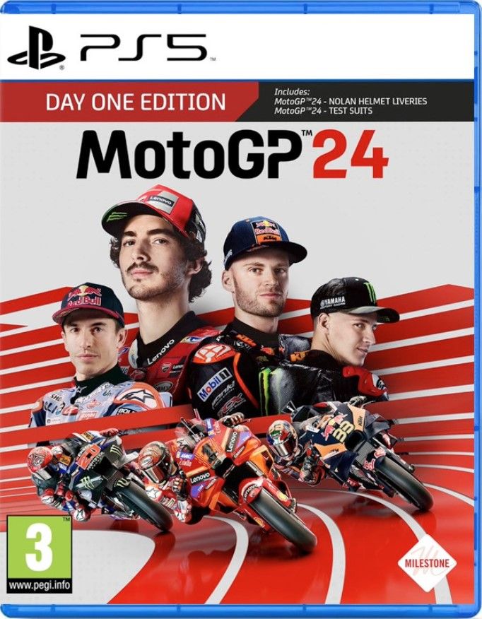 Игра MotoGP 24 - Day One Edition (PlayStation 5, Английская версия)