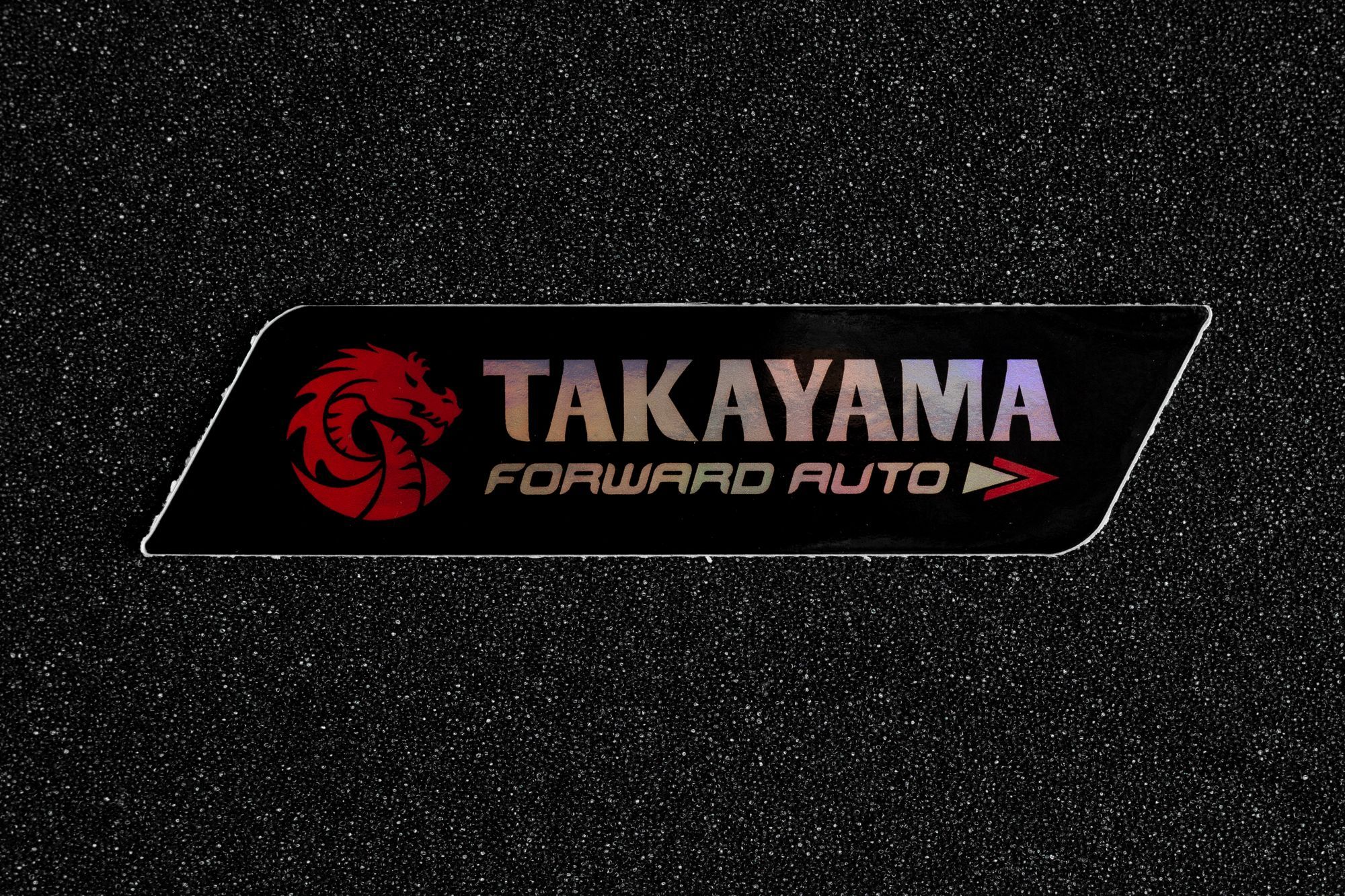 Стикер TAKAYAMA FORWARD AUTO 2023 (150*50мм) black ФОРВАРД АВТО РОССИЯ -  купить с доставкой по выгодным ценам в интернет-магазине OZON (1246864952)