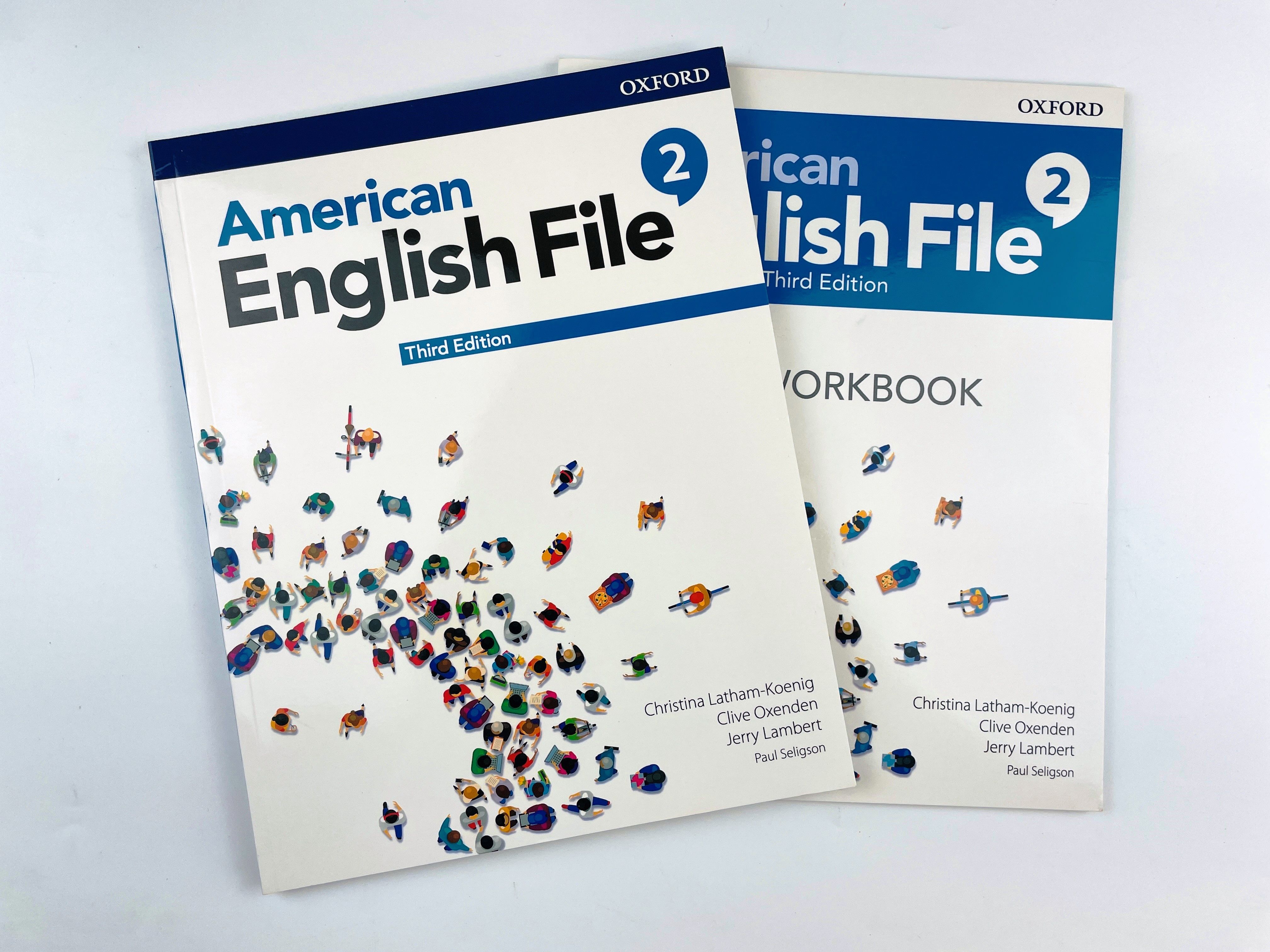 American English File 2, 3rd Edition, Комплект Student's Book with CD and Workbook | Latham-Koening Christina