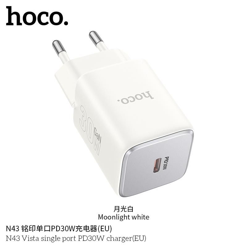 ЗарядкасетеваяHOCON43PD30W,белый