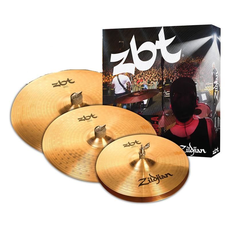 ZILDJIAN ZBT ZBTP390-A набор ударных тарелок (Hi-hat 14', Crash 16', Ride 20')