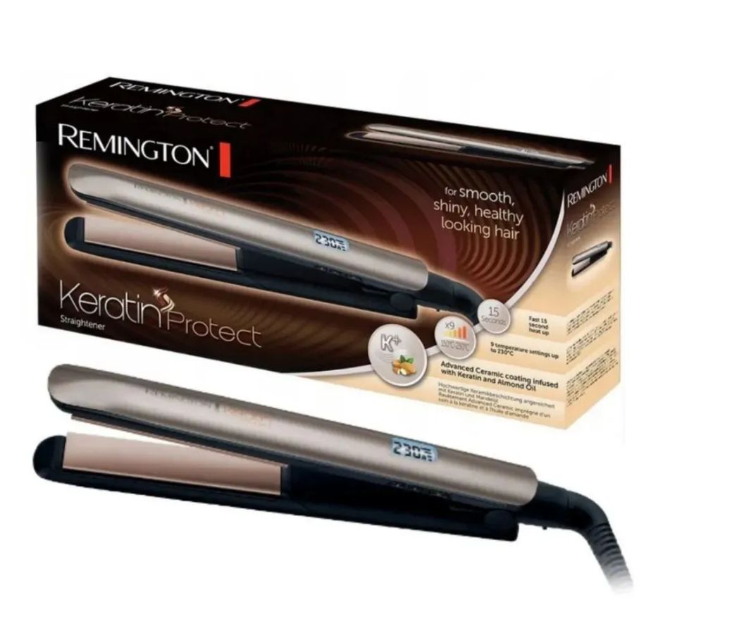 Remington Keratin Protect Straightener S8540, серый