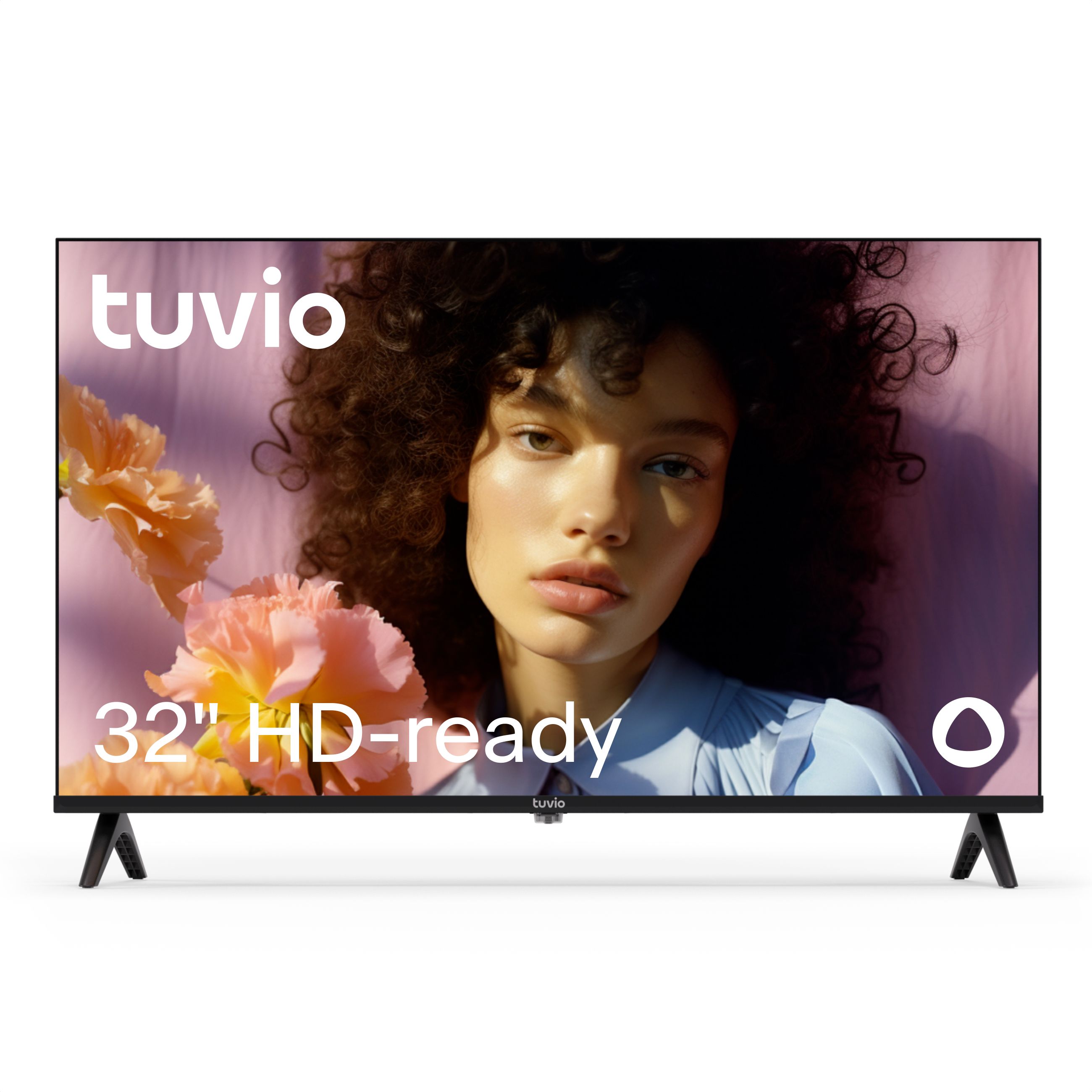 TuvioТелевизор32"HD,черный