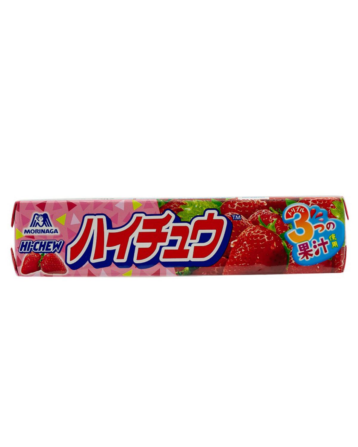 Morinaga / Конфеты жевательные Hi-Chew вкус клубники 12шт, 55,2г., 6уп