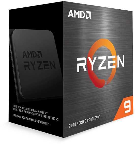 ПроцессорCPUAMDRyzen95950XAM4(100-100000059WOF)(3.4GHz)Boxw/ocooler