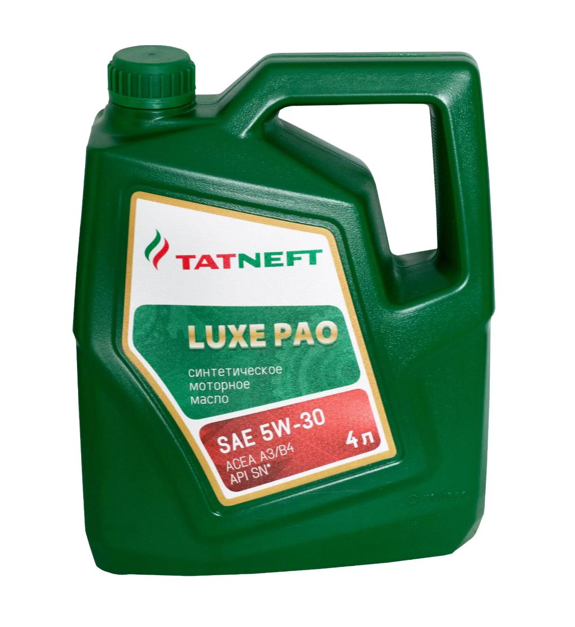 TATNEFT LUXE PAO 5W-30 Масло моторное, Синтетическое, 4 л