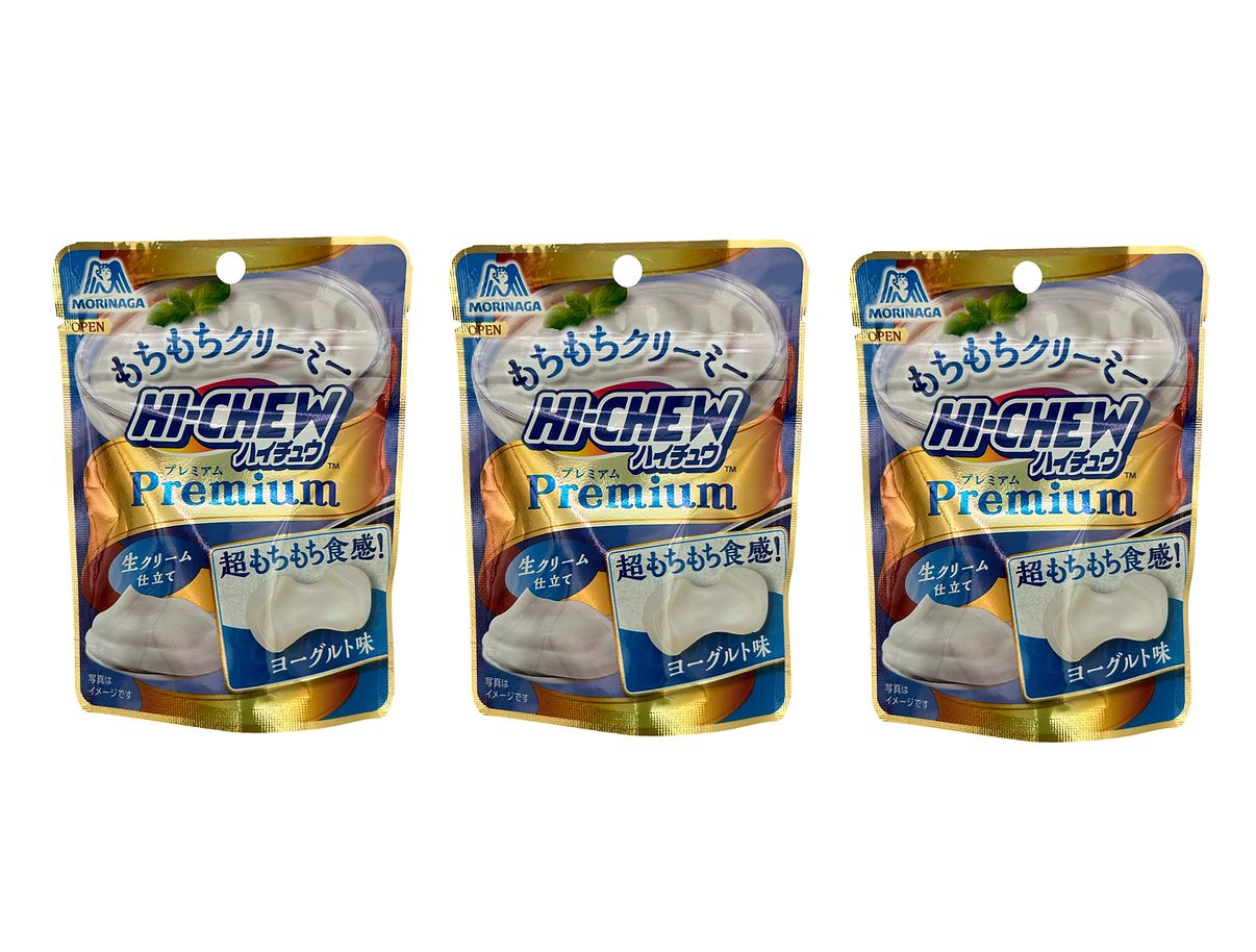 Жевательные конфеты Morinaga Hi-Chew Premium Йогурт, 35 г х 3 шт