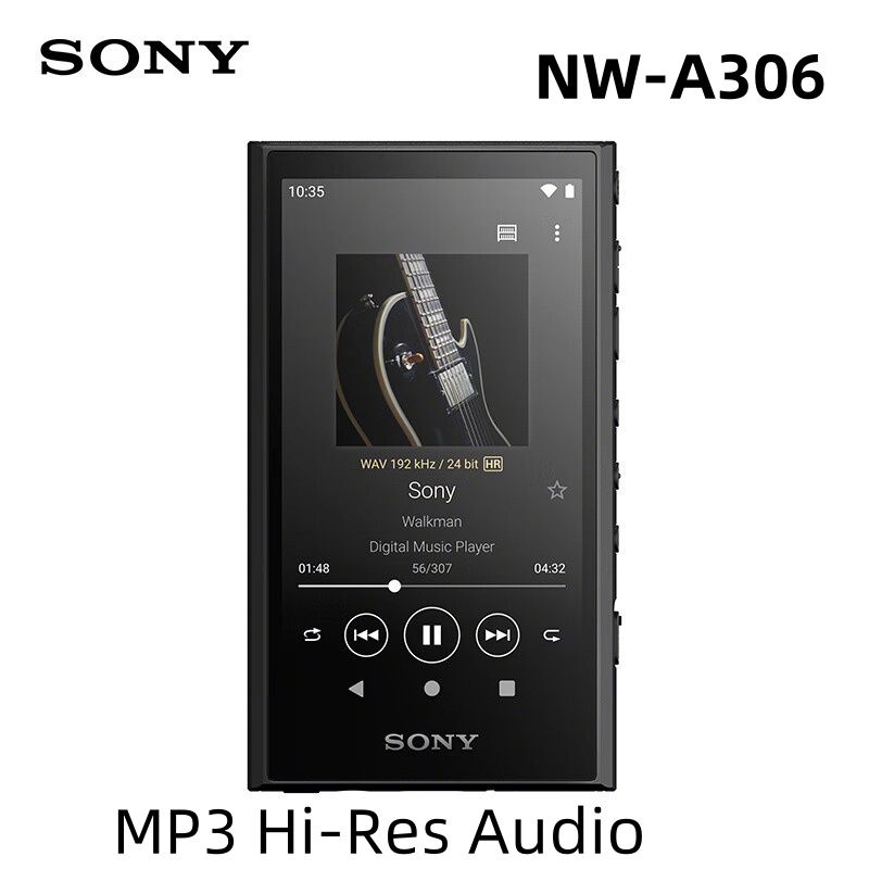 Sony MP3-плеер NW-A306 без диска, черный