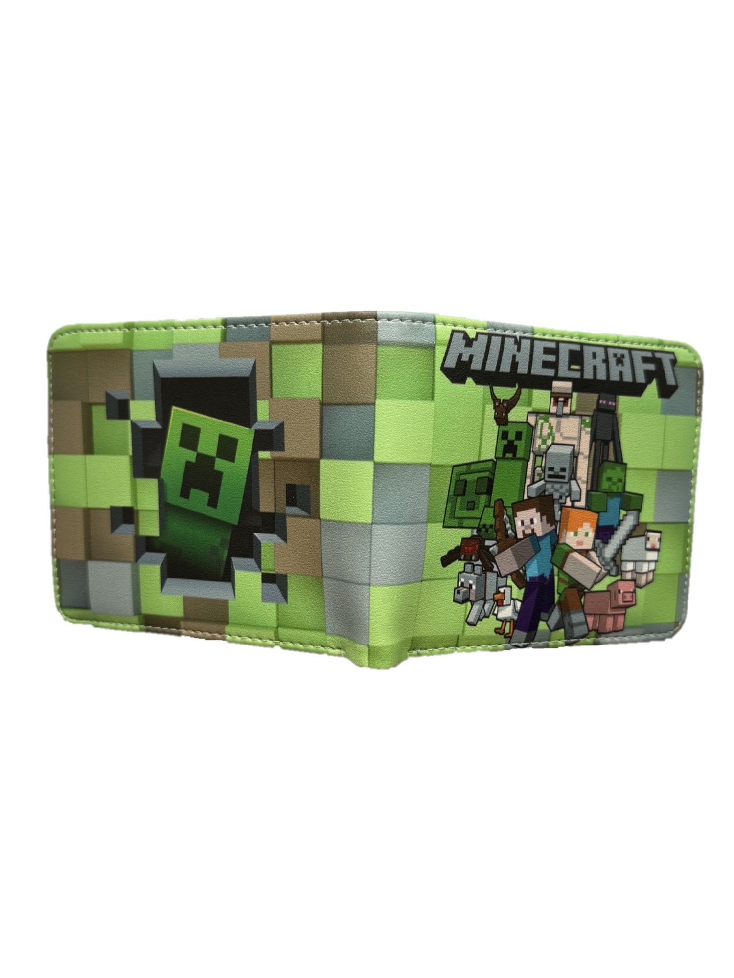 Кошелек AnimaKids герои Minecraft, Майнкрафт Крипер