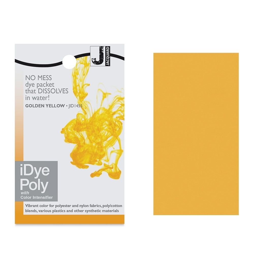 КрасительдляполиэстраинейлонаJacquard"Idyepoly"455GoldenYellow,14гр