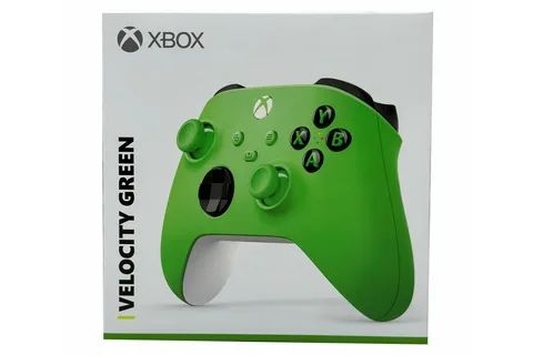 Xbox Геймпад Series Wireless Controller Velocity Green, Bluetooth, Проводной, зеленый