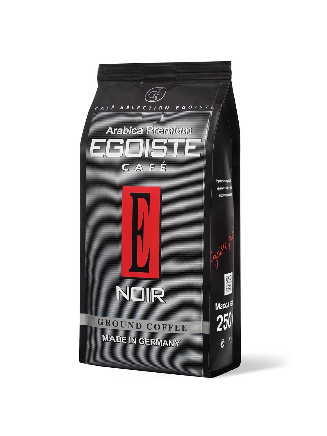 Кофе молотый EGOISTE Noir, 250 г