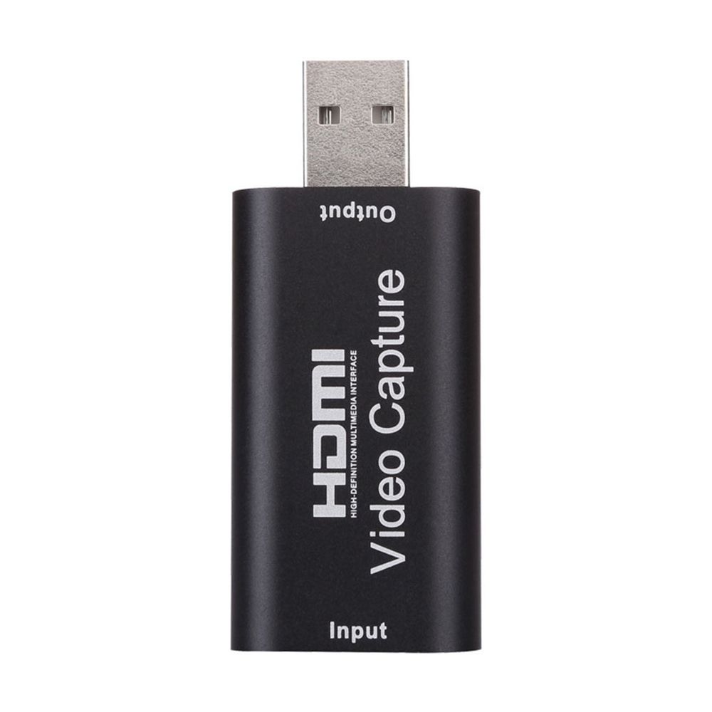 Карта видеозахвата HDMI - USB GSMIN A98 HDMI Video Capture Card (FullHD, 1080P) захват видео с Playstation, Xbox, Nintendo Switch, DSLR камера (Черный