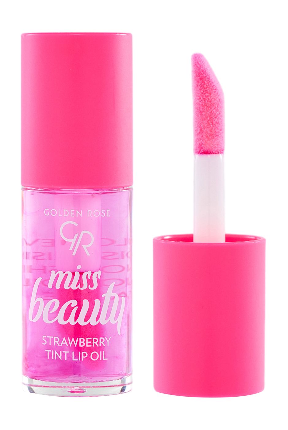 GOLDEN ROSE Масло-тинт для губ Miss Beauty Strawberry Tint Lip Oil, 6 г