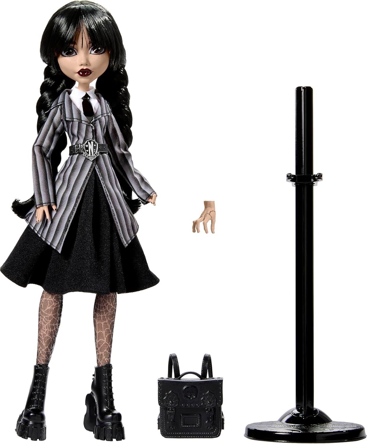 КоллекционнаякуклаMonsterHighУэнсдэйWednesdayNetflixWednesdayAddamsdollвформеNevermoreAcademy