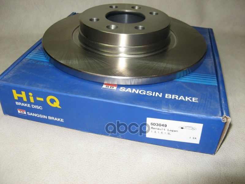 ДискТормознойпереднийRenaultLogan1.4/1.604Sangsinbrakeарт.SD3049