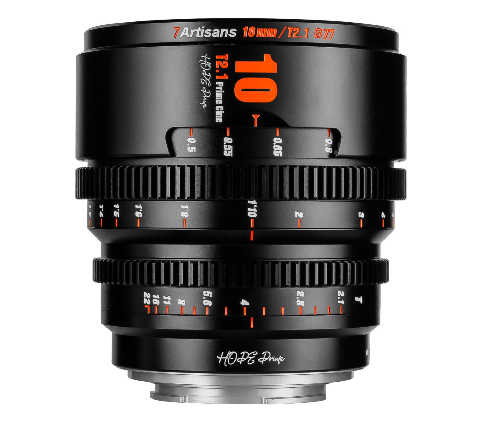 Объектив 7artisans 10mm T2.1 Hope Prime Canon RF, черный (APS-C)