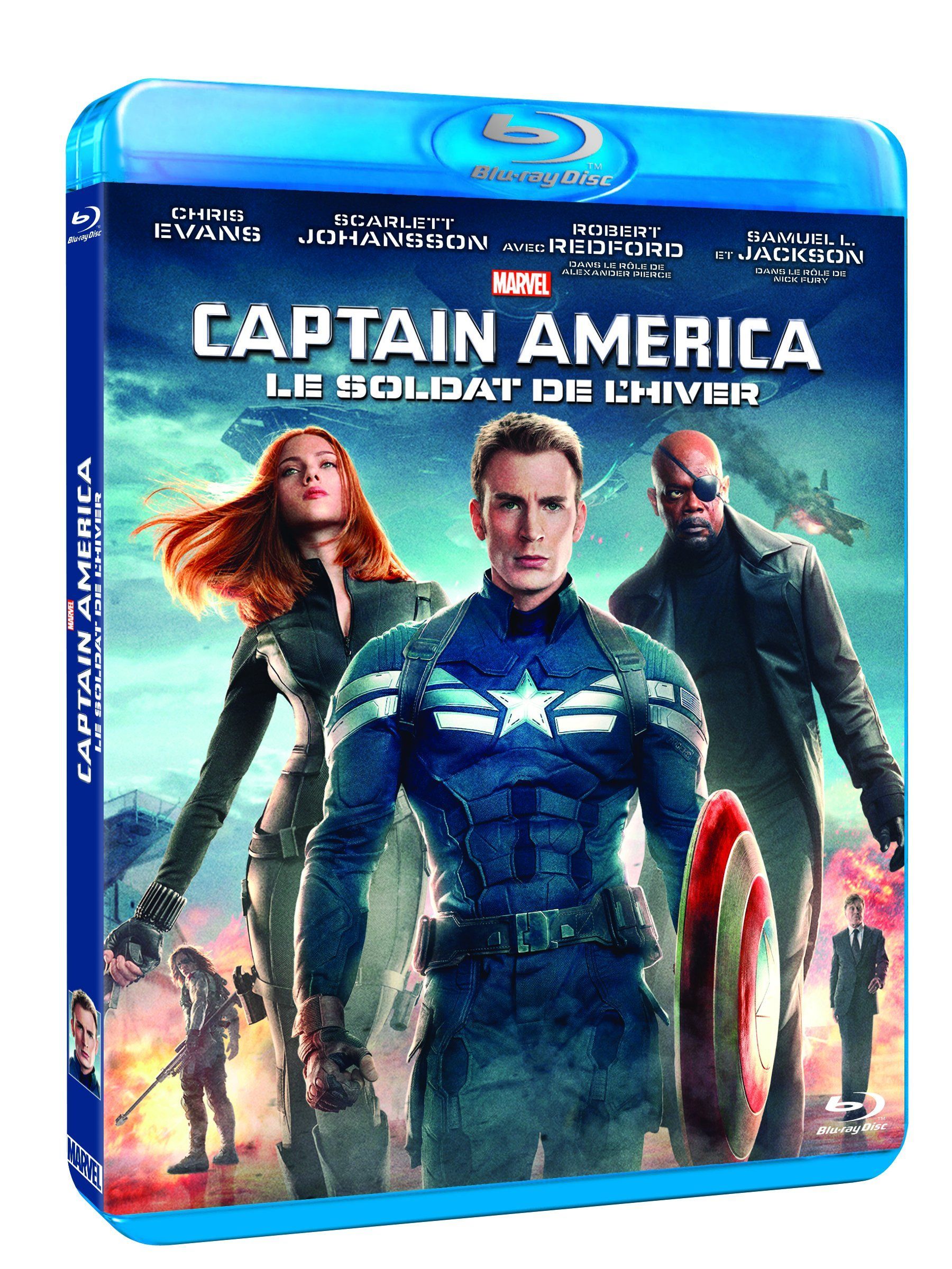 Marvel. Первый мститель. Blu-ray. Фильм 2011 года. Фантастика, боевик, приключения, военный.