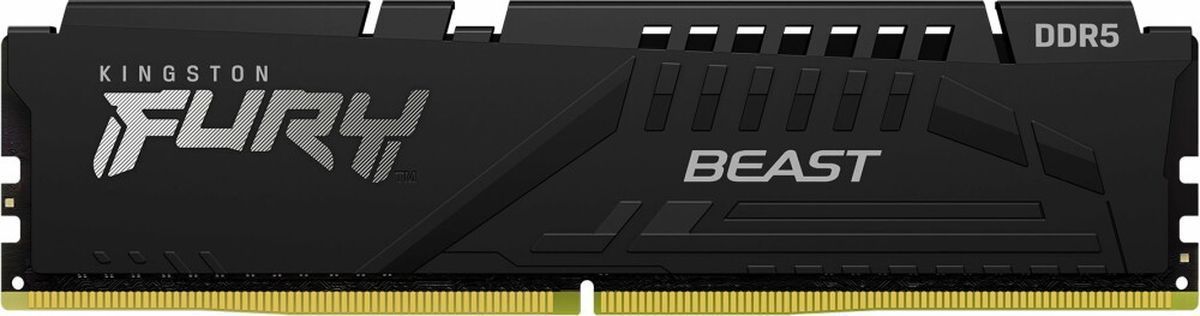 Kingston Fury Оперативная память Fury Beast DDR5 5600 МГц 1x16 ГБ (KF560C30BB-16)