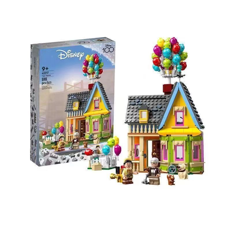 Конструктор LEGO Disney Classic 100 лет Дом из мультфильма Вверх, 598 деталей, возраст 9+, 43217