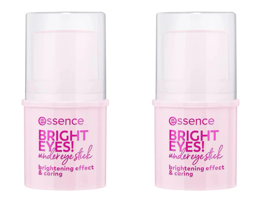 Essence Стик для области вокруг глаз Bright Eyes! under eye stick, 5.5 мл, 2 шт