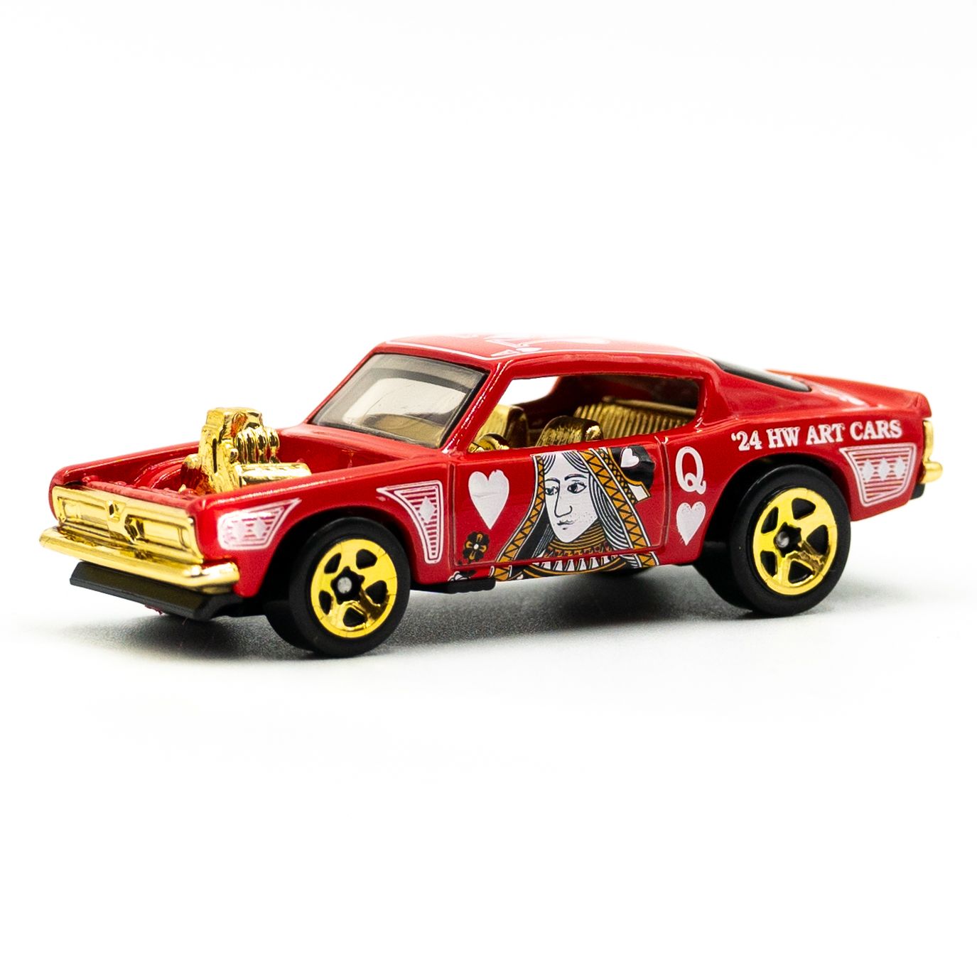 Hot Wheels Машинка King Kuda RED Машинки Хот Вилс Кейс N 2024 в Защитном Кейсе