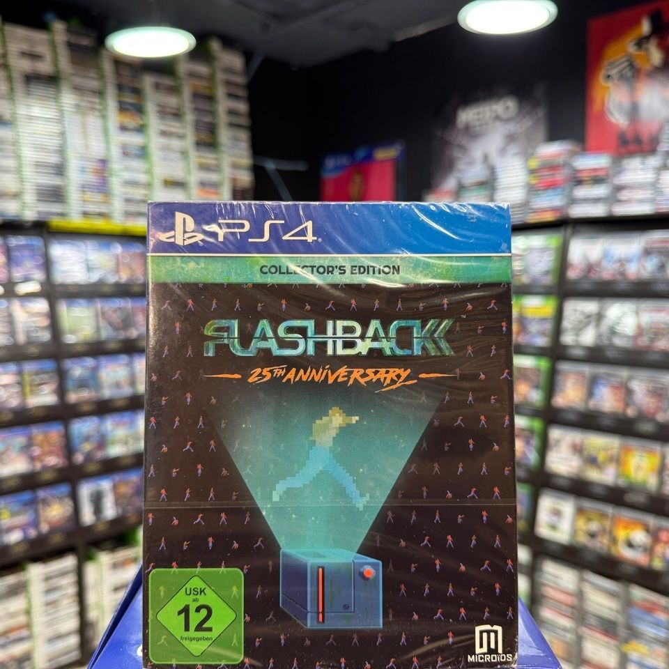 Игра Flashback 25th Anniversary Collector's Edition PS4