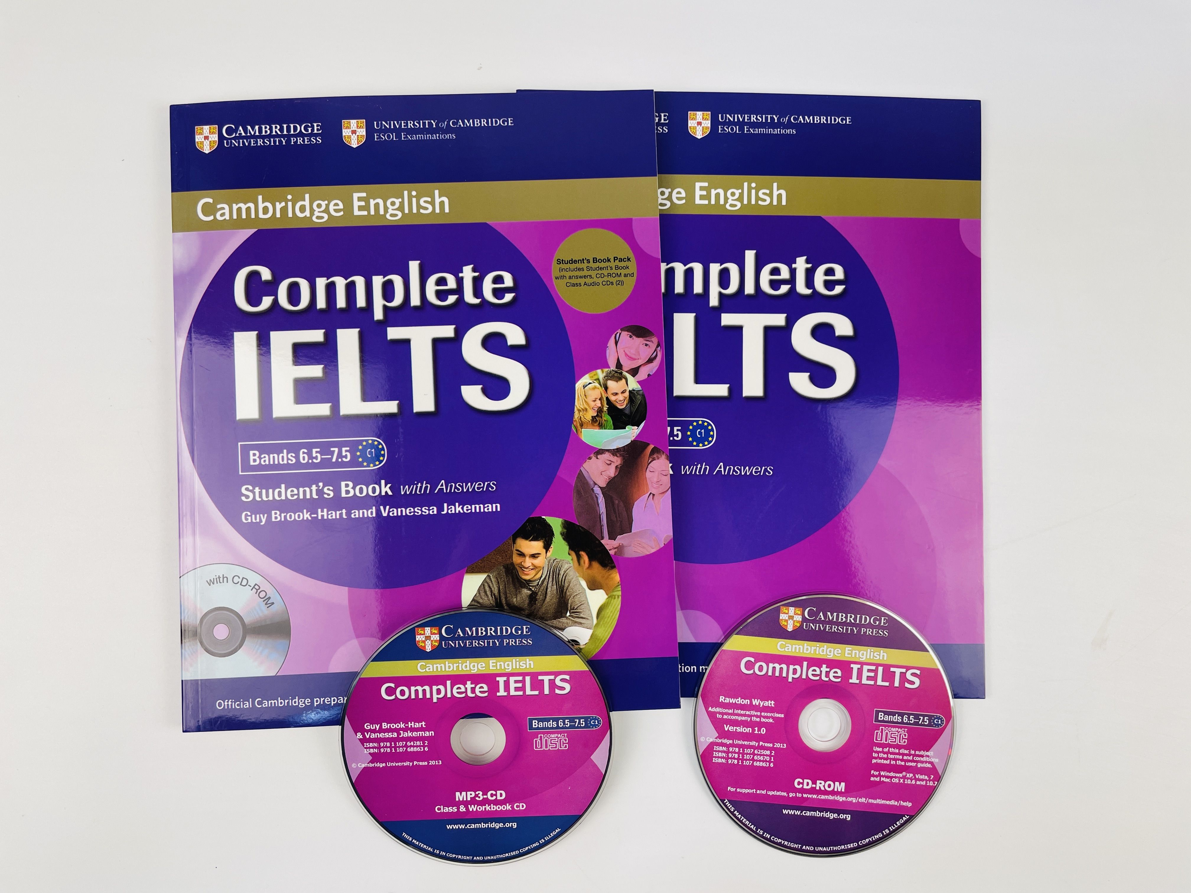 Complete IELTS, Bands 6.5 -7.5 , Student's Book + Workbook+ CD (with answers)