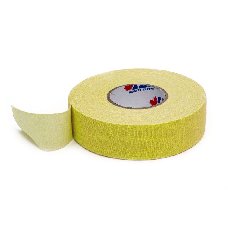 Лента хоккейная для крюка IB Hockey Tape, IB-HT-25-18-YL, ширина 25мм, длина 18м, желтый