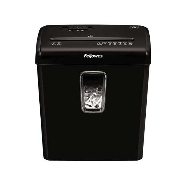 Fellowes Шредер Фрагментный, секретность  4, (FS-60081), 15 л, черный