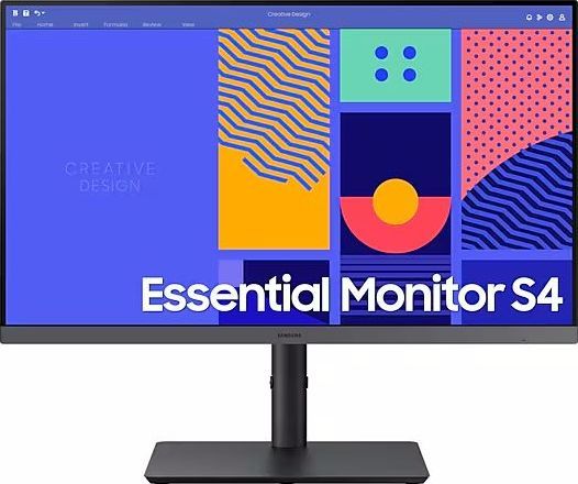 Samsung24"МониторEssentialMonitorLS24C430GAIXCI,черный