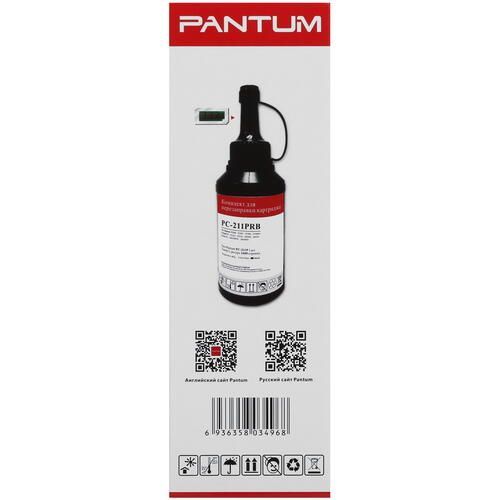 PantumТонерЗаправочныйкомплектPantumPC-211PRB1600стр.,оригинал,Черный(black),1шт