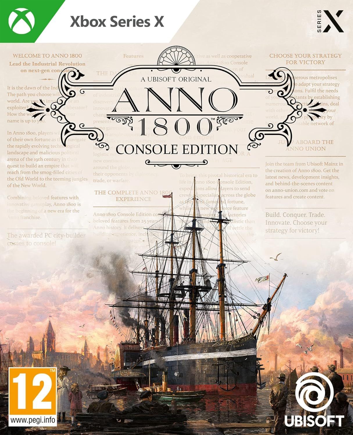 Игра Anno 1800 Console Edition (Xbox Series, Русские субтитры)