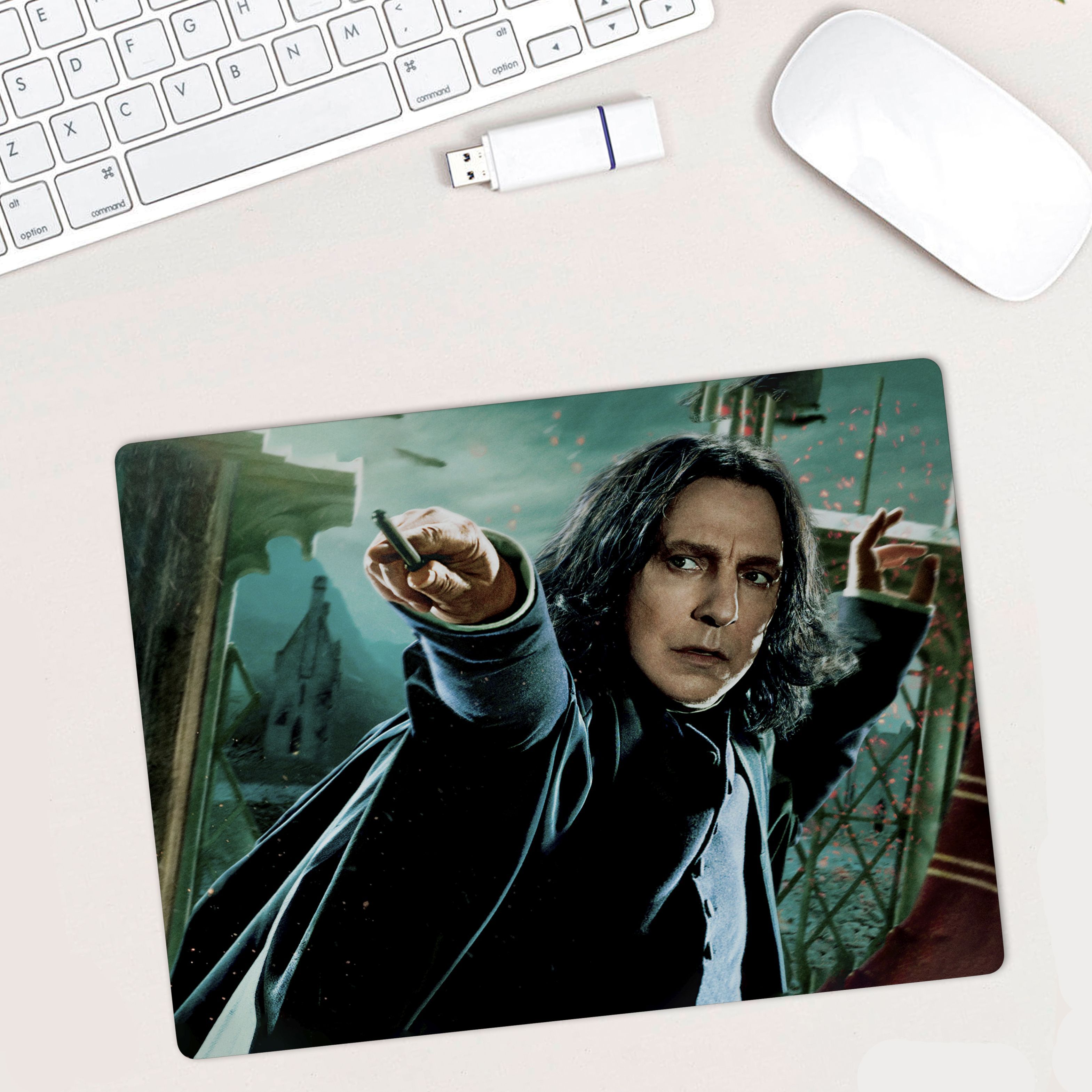 Игровой коврик для мыши гарри поттер, L, зеленый