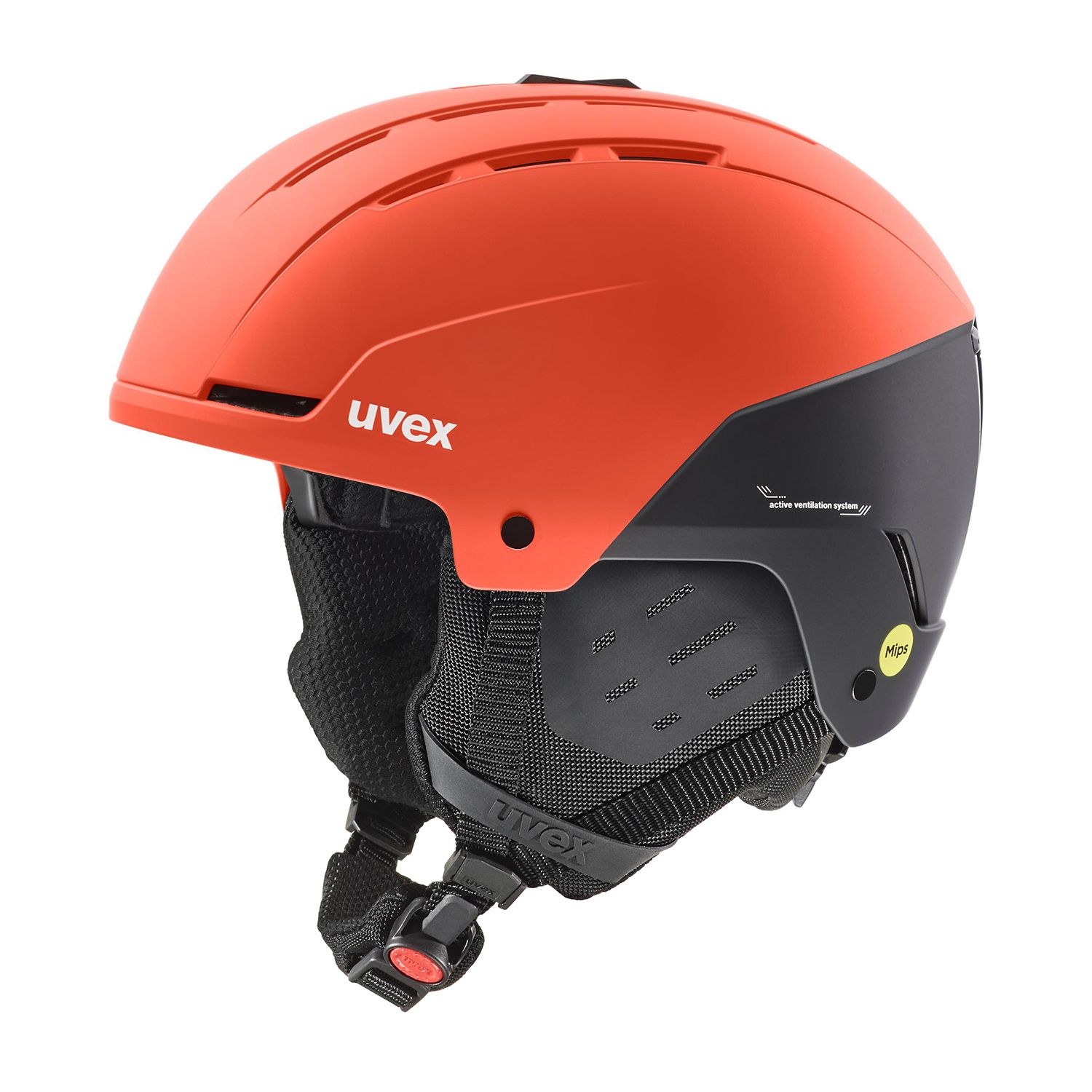 Шлем Uvex Stance Mips Fierce Red/Black Matt (См:58-62)