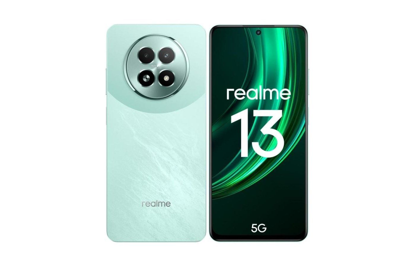 realmeСмартфон135G12/256ГБ,зеленый