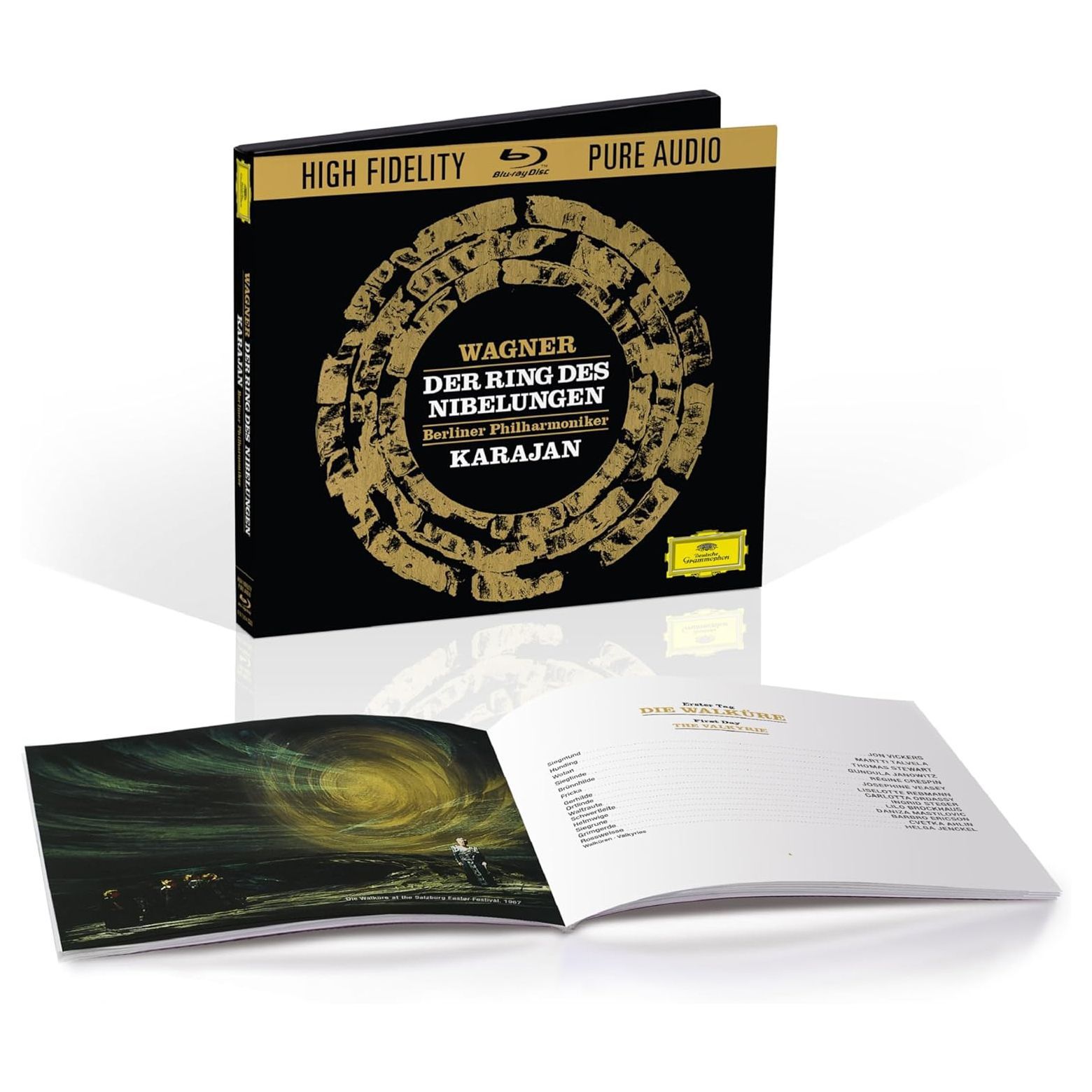 Диск Herbert von Karajan - Wagner: Der Ring Des Nibelungen (1BR-A) 2024 Deutsche Grammophon Digipack