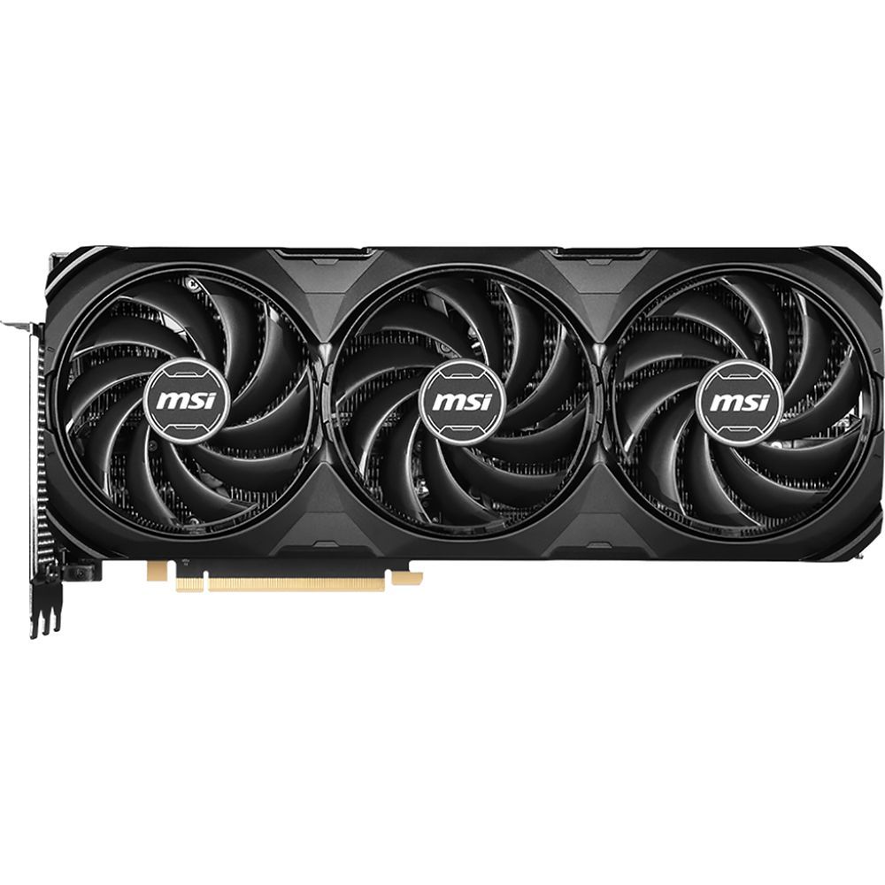 MSI Видеокарта GeForce RTX 4070 Ti SUPER 16 ГБ (GeForce RTX 4070 Ti SUPER 16G VENTUS 3X BLACK OC)