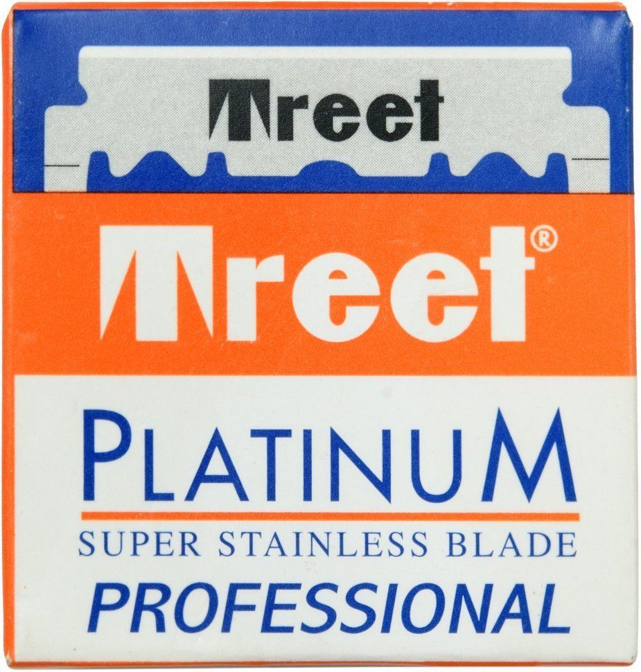 Treet, сменные односторонние лезвия, Platinum Professional Half Blade, 100 Pack