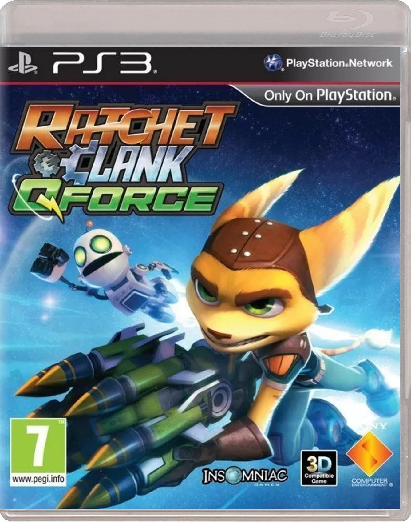 Игра Ratchet & Clank: Q-Force (PlayStation 3, Русская версия)