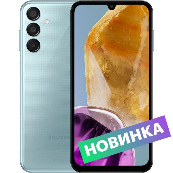 SamsungСмартфонGalaxyM156/128ГБ,голубой