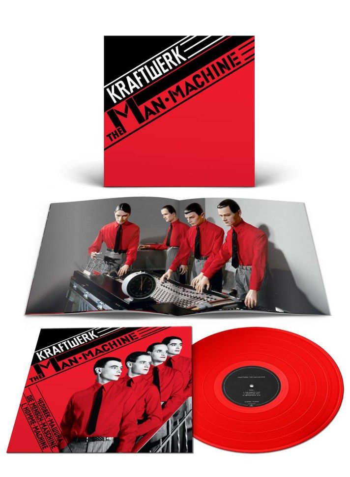 Виниловая пластинка Kraftwerk. The Man-Machine (color) (LP)