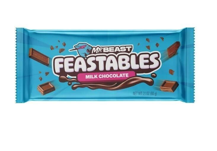 Mr.BeastFeastablesMilkChocolate35гр/МолочныйшоколадотМистераБиста