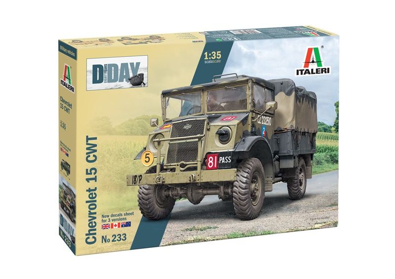 Сборная модель 0233ИТ Грузовик 15CWT TRUCK Italeri