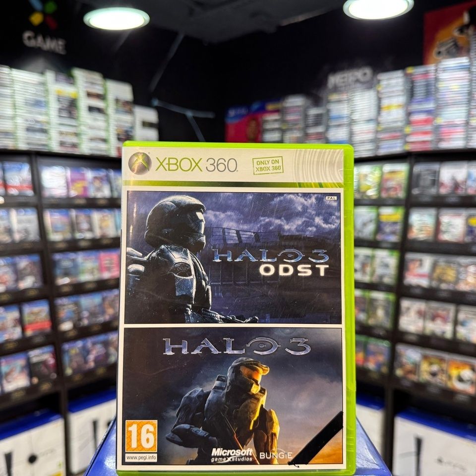 Игра Halo 3 + Halo 3 ODST (Xbox 360) (Box)