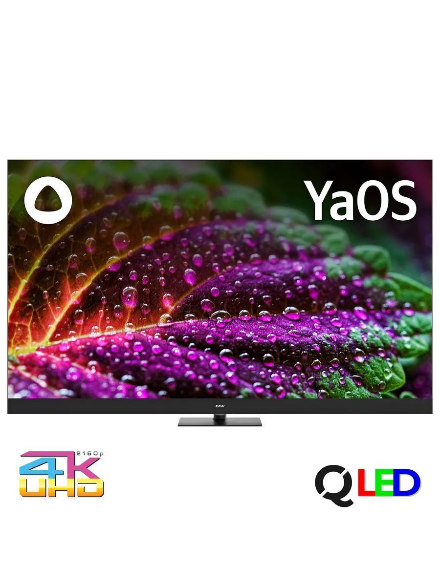 BBKТелевизор65LED-8259/UTS2C(B)65"4KUHD,черный